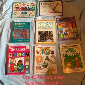 Pre-K & Kindergarten Science Teaching Resource Books